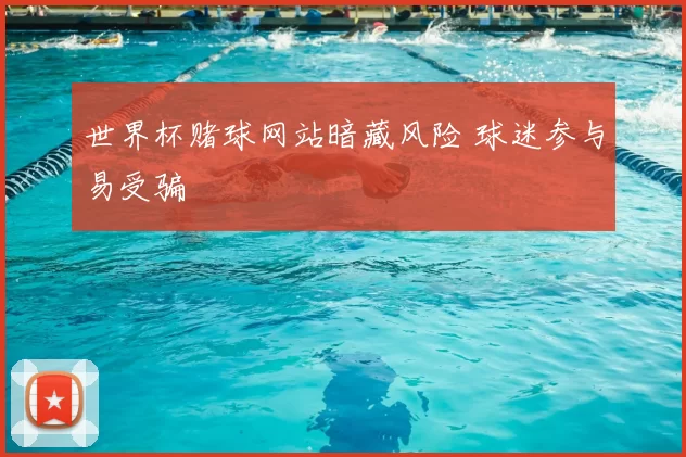 世界杯赌球网站暗藏风险 球迷参与易受骗