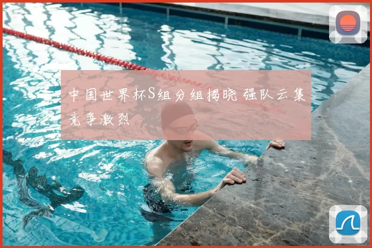 中国世界杯S组分组揭晓 强队云集竞争激烈
